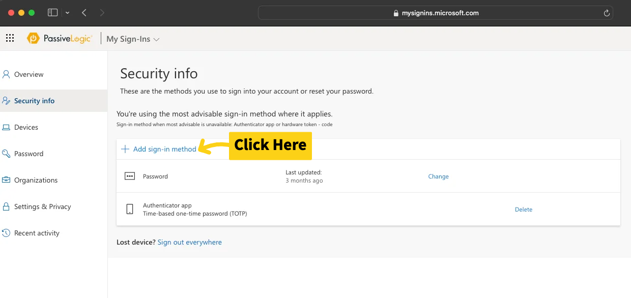 Find Passwords in System Settings